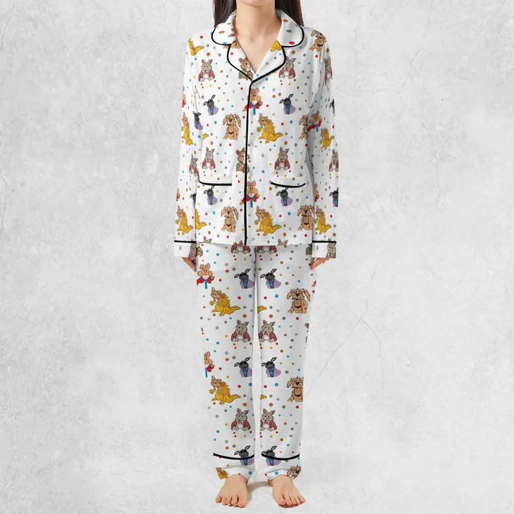 Tale of the Bunny Picnic Characters Pajamas Set - 2