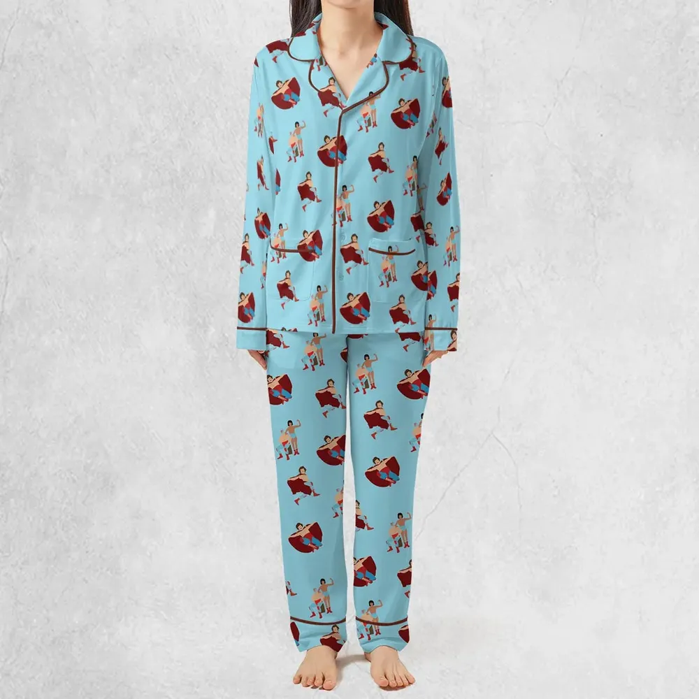 Wrestle Style Nacho Libre Pajamas Set - 2