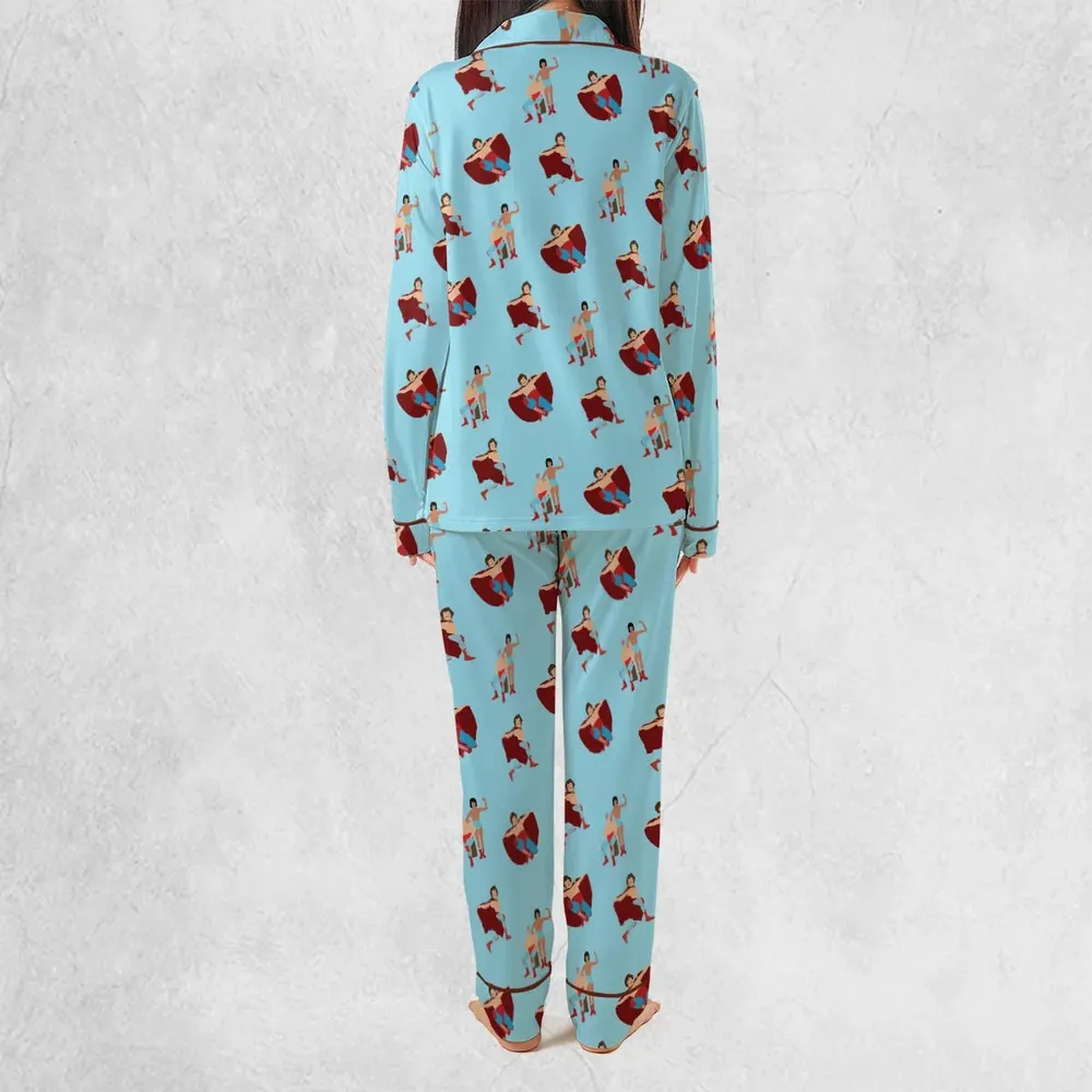 Wrestle Style Nacho Libre Pajamas Set - 3