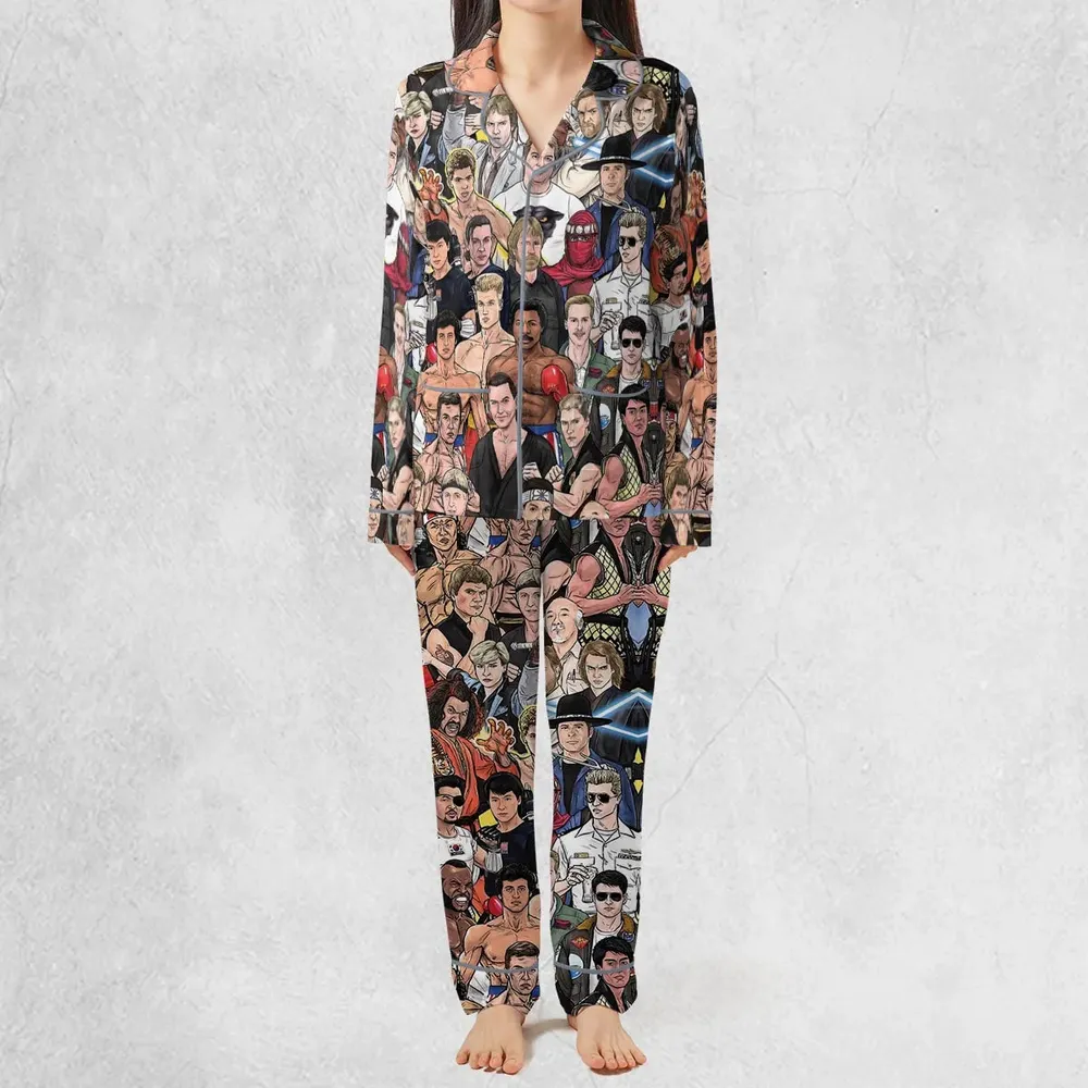 Martial Arts Stars Pajamas Set - 2