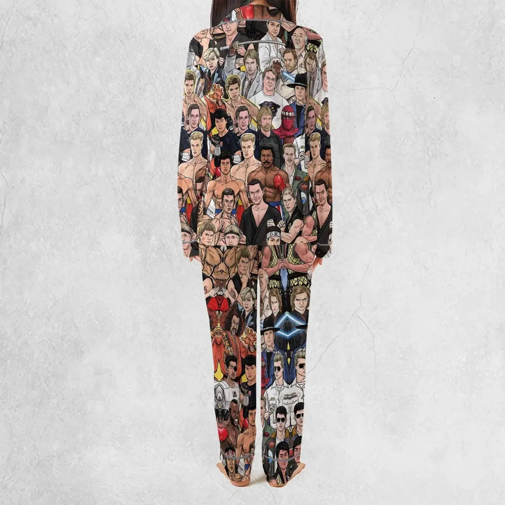 Martial Arts Stars Pajamas Set - 3
