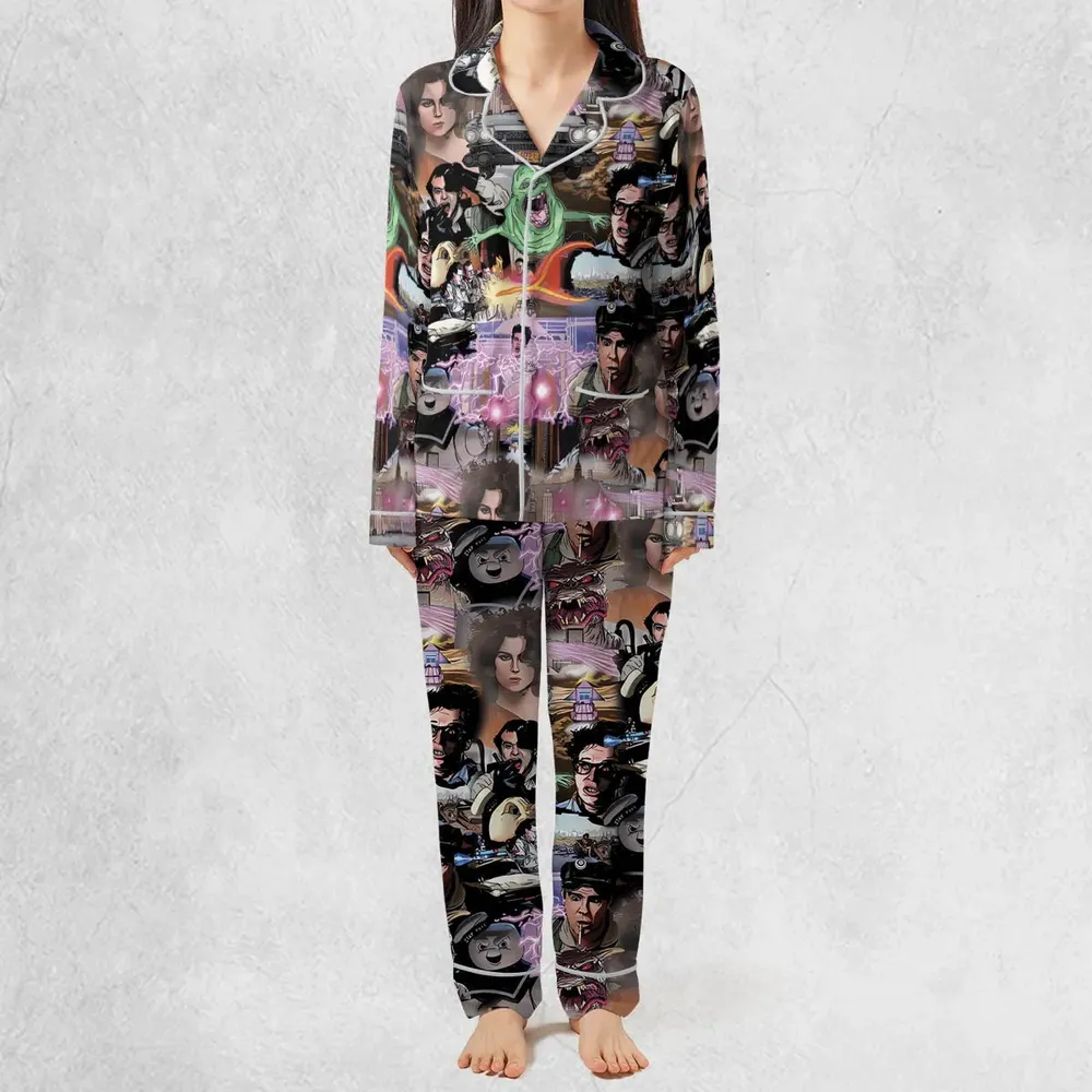 Ghostbusters Comic Style Montage Pajamas Set - 2