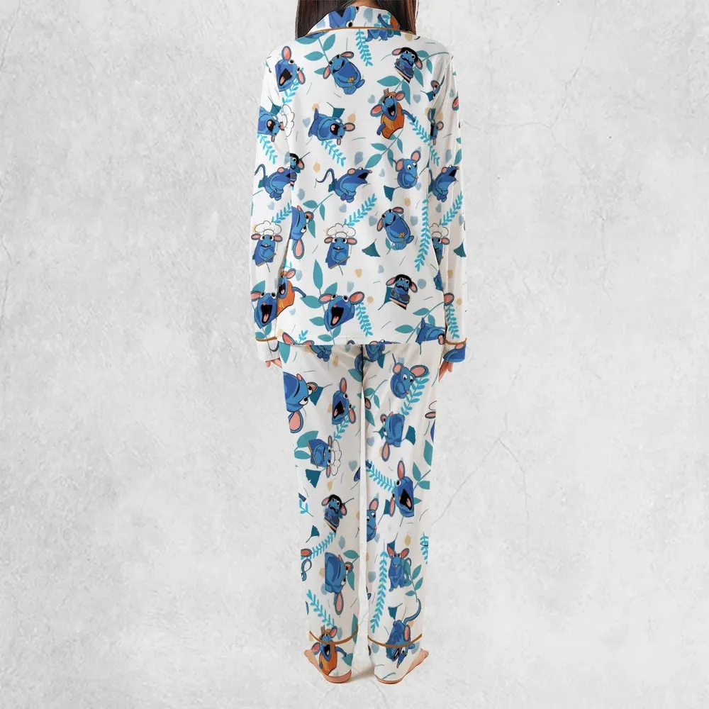 Cute Tutter Bear in the Big Blue House Pajamas Set - 3