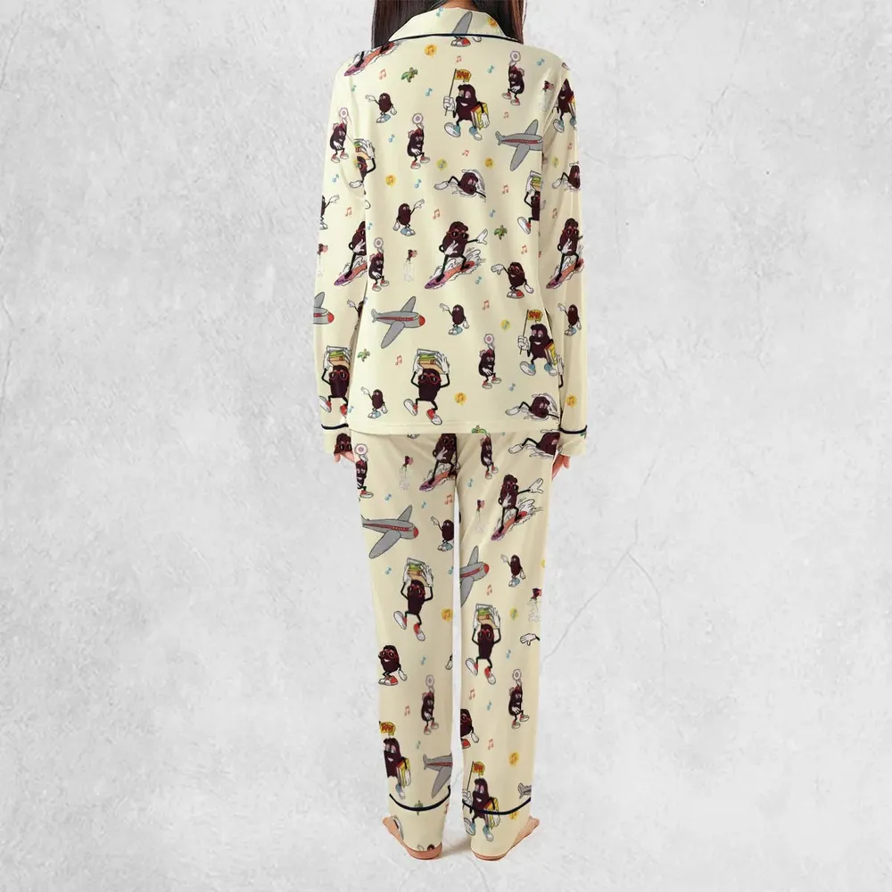 Hardee's california Raisins Mascots Pajamas Set - 3