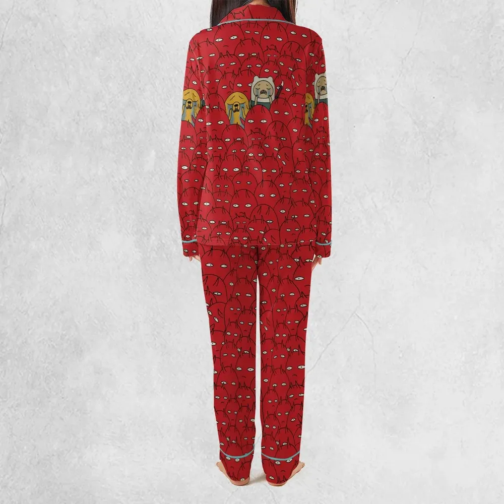 At Hell Adventure Time Pajamas Set - 3