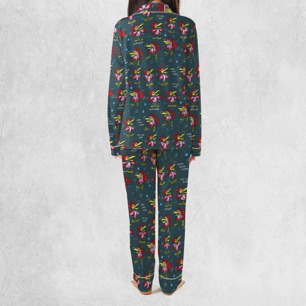 Do The Cuckoo Bird Stomp Pajamas Set - 3
