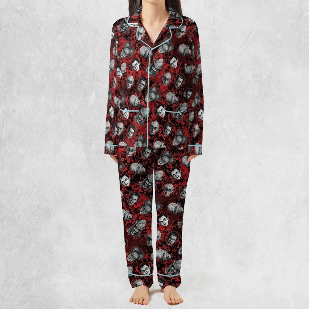 Many Faces Of Dracula Pajamas Set - 2