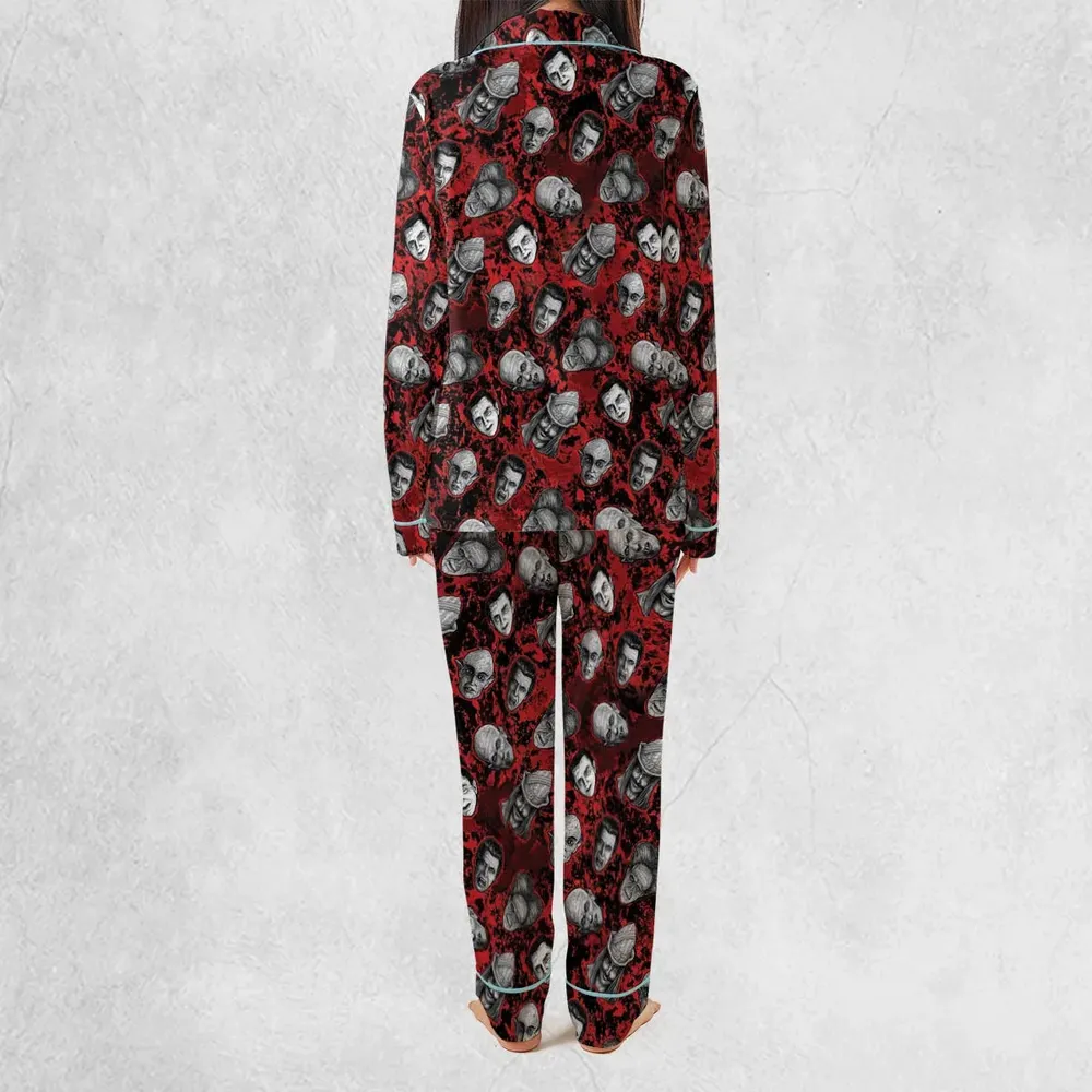 Many Faces Of Dracula Pajamas Set - 3