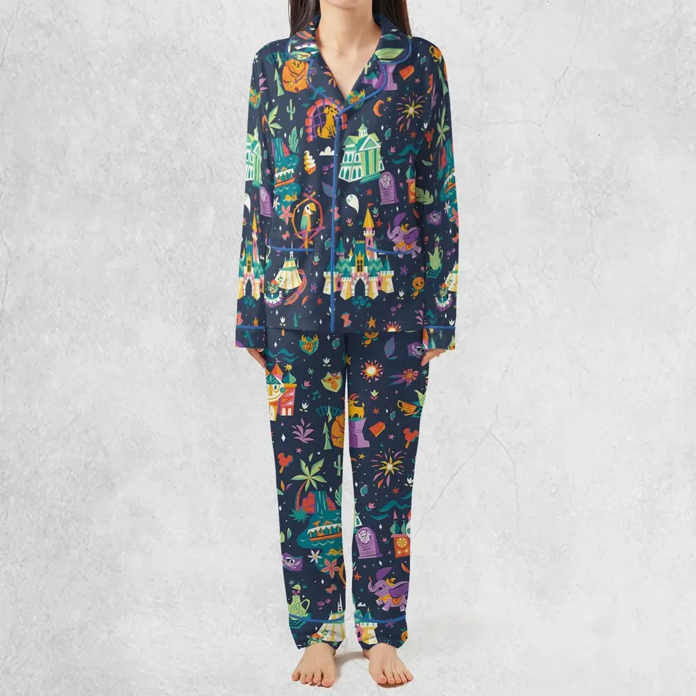 Magic Kingdom Theme Pajamas Set - 2