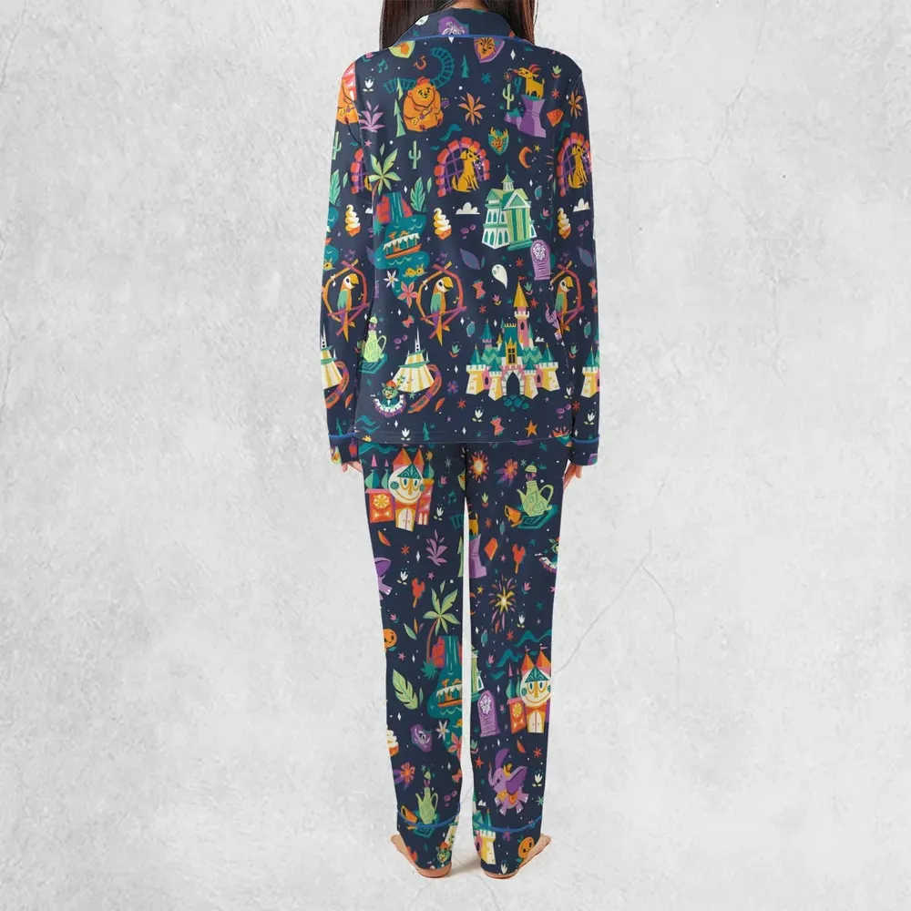 Magic Kingdom Theme Pajamas Set - 3