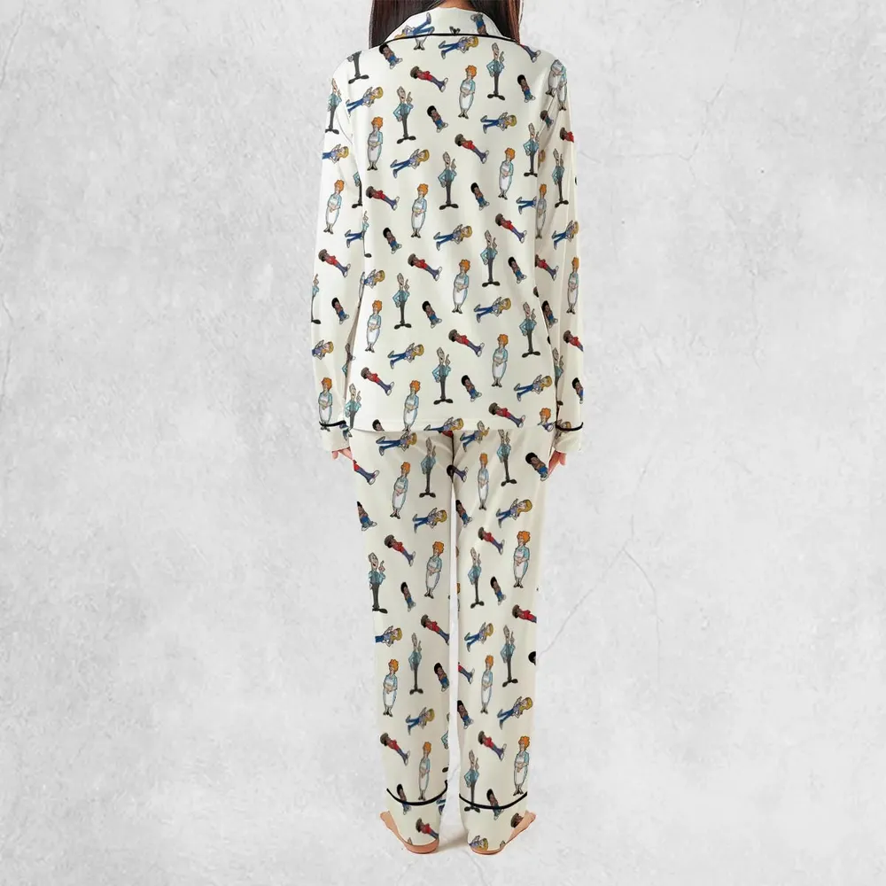 Different Strokes Drip Pajamas Set - 3