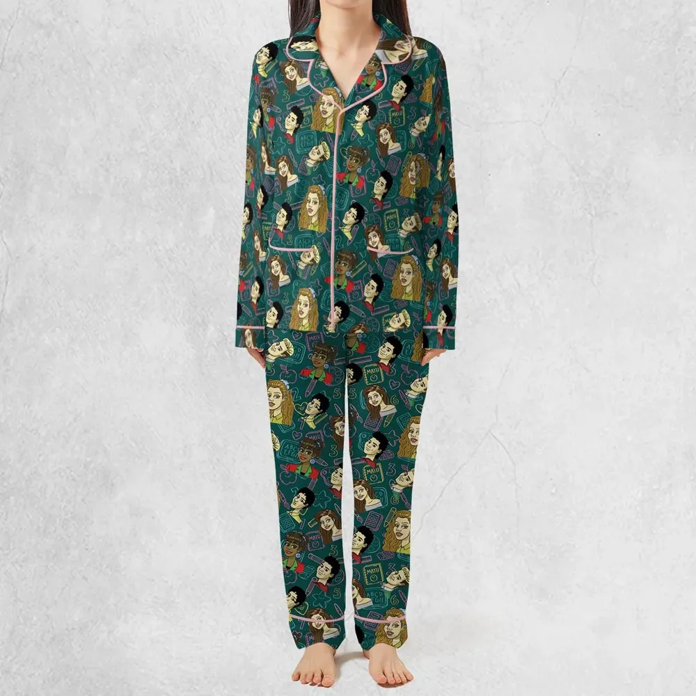 Class of 93' Saved By The Bell Pajamas Set - 2