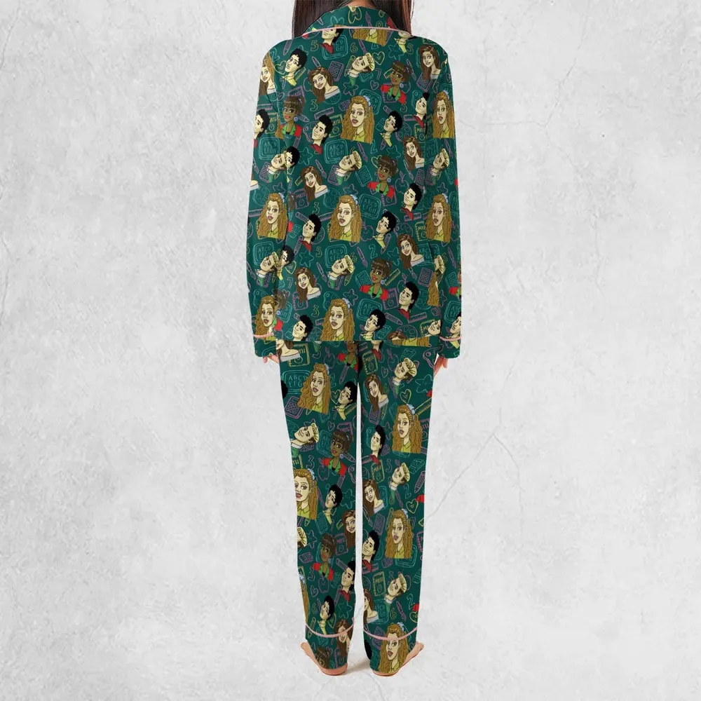 Class of 93' Saved By The Bell Pajamas Set - 3