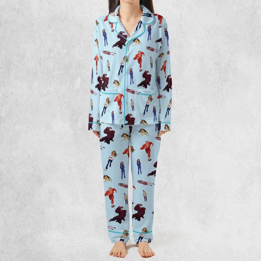 The Six Million Dollar Man and the Bionic Woman Pajamas Set - 2