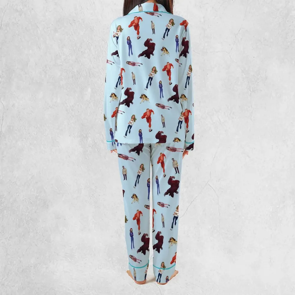 The Six Million Dollar Man and the Bionic Woman Pajamas Set - 3