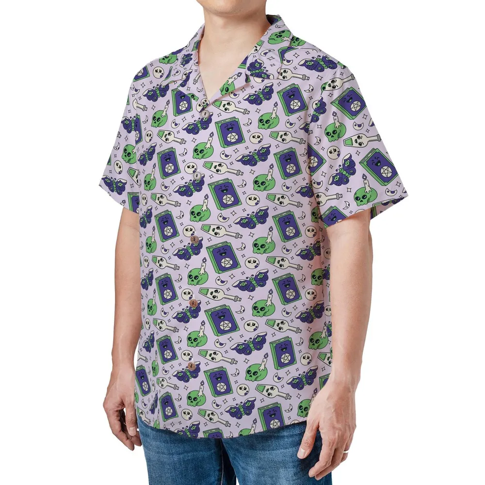 DnD Dark Magic Hawaiian Shirt - 1