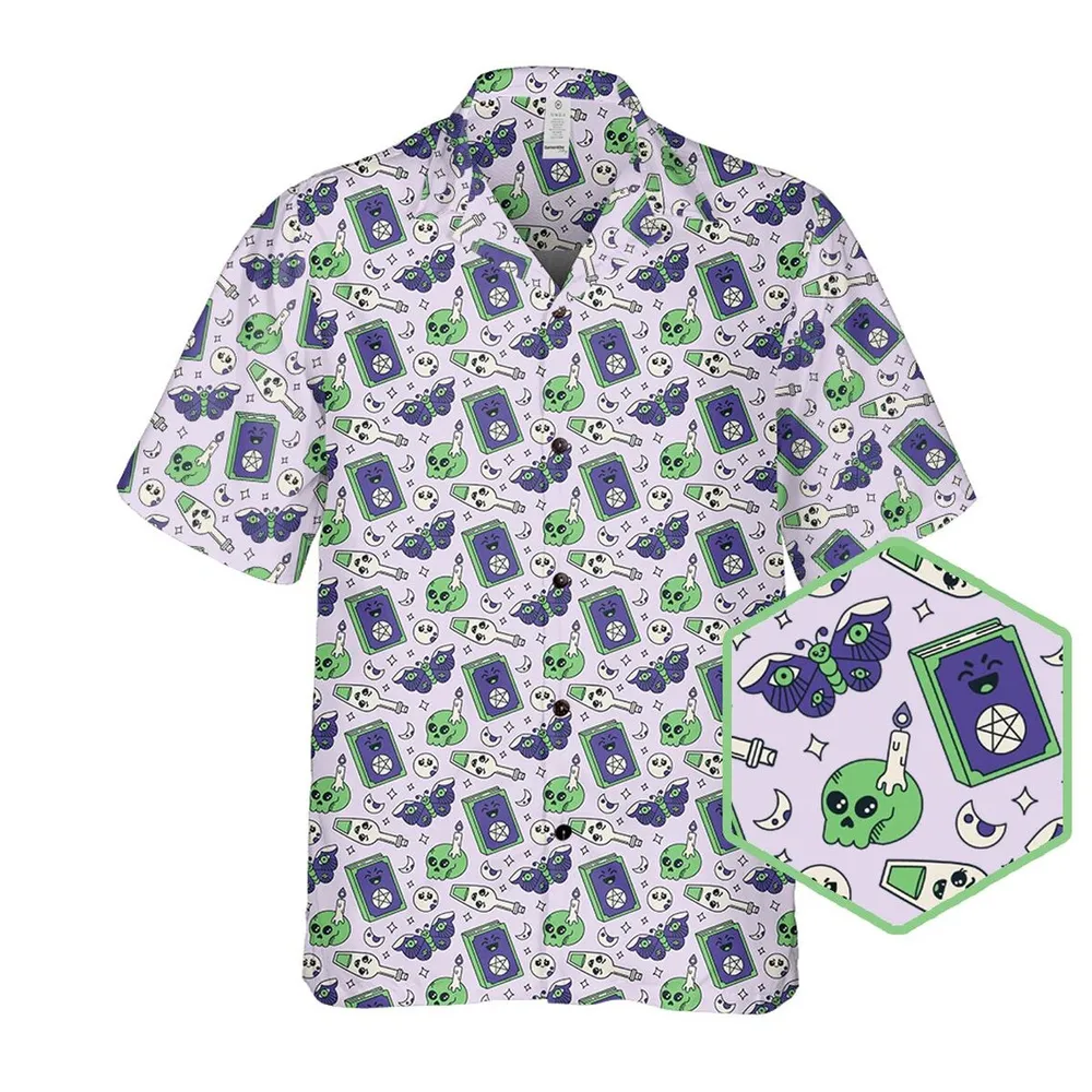 DnD Dark Magic Hawaiian Shirt - 2