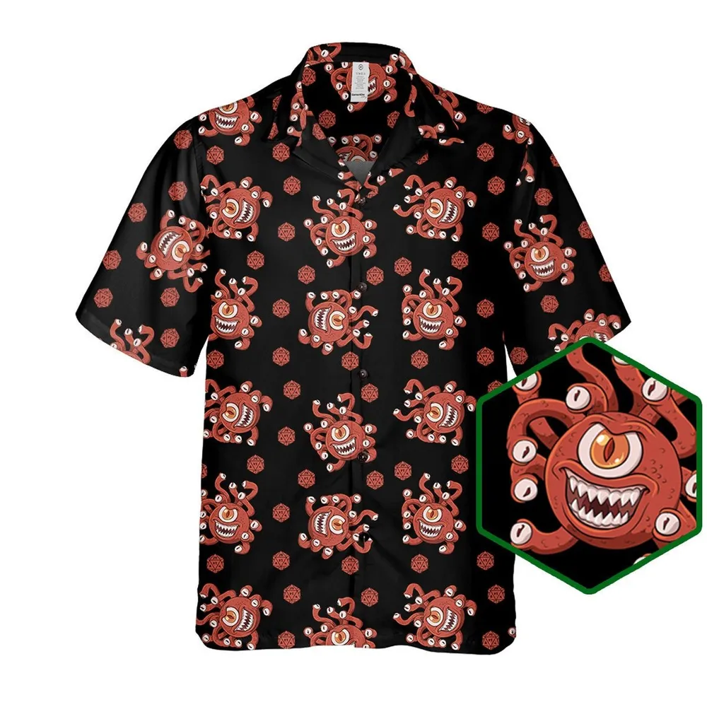 Beholder Hawaiian Shirt - 1