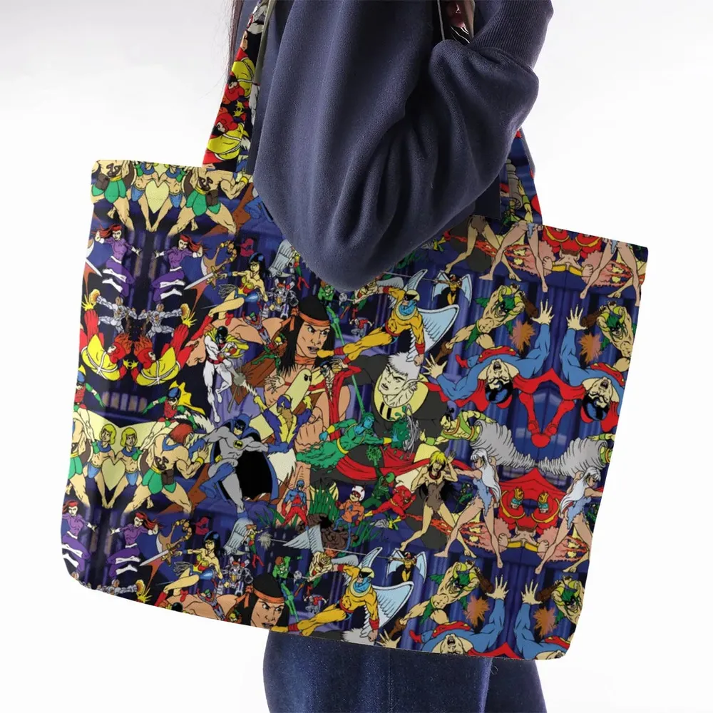 Super TV Heroes HB Large Tote Bag - 2