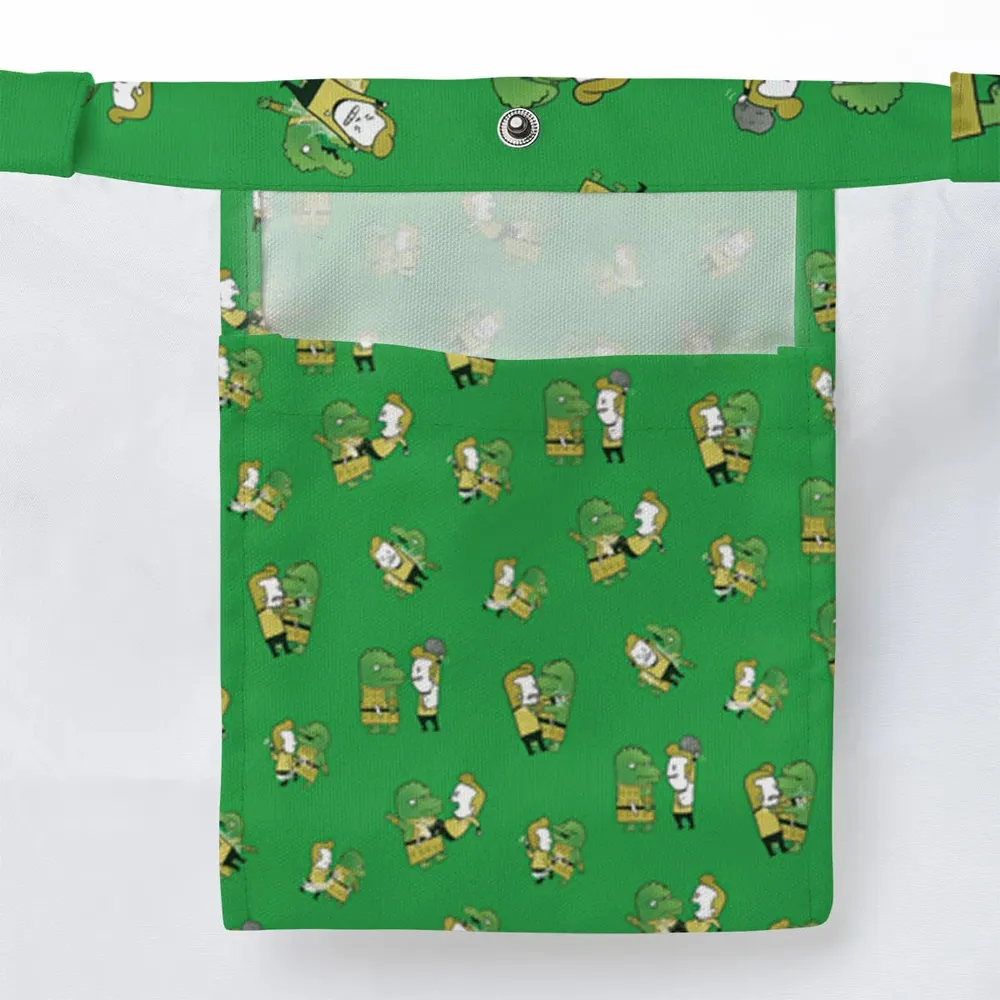 Kirk-Fu With Gorn Star Trek Large Tote Bag - 3