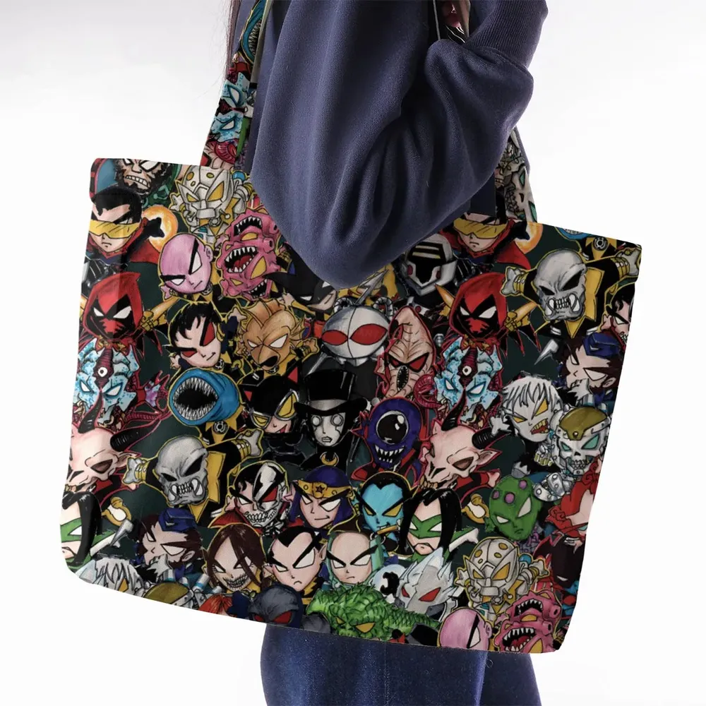 DC Villains Chibi Large Tote Bag - 2