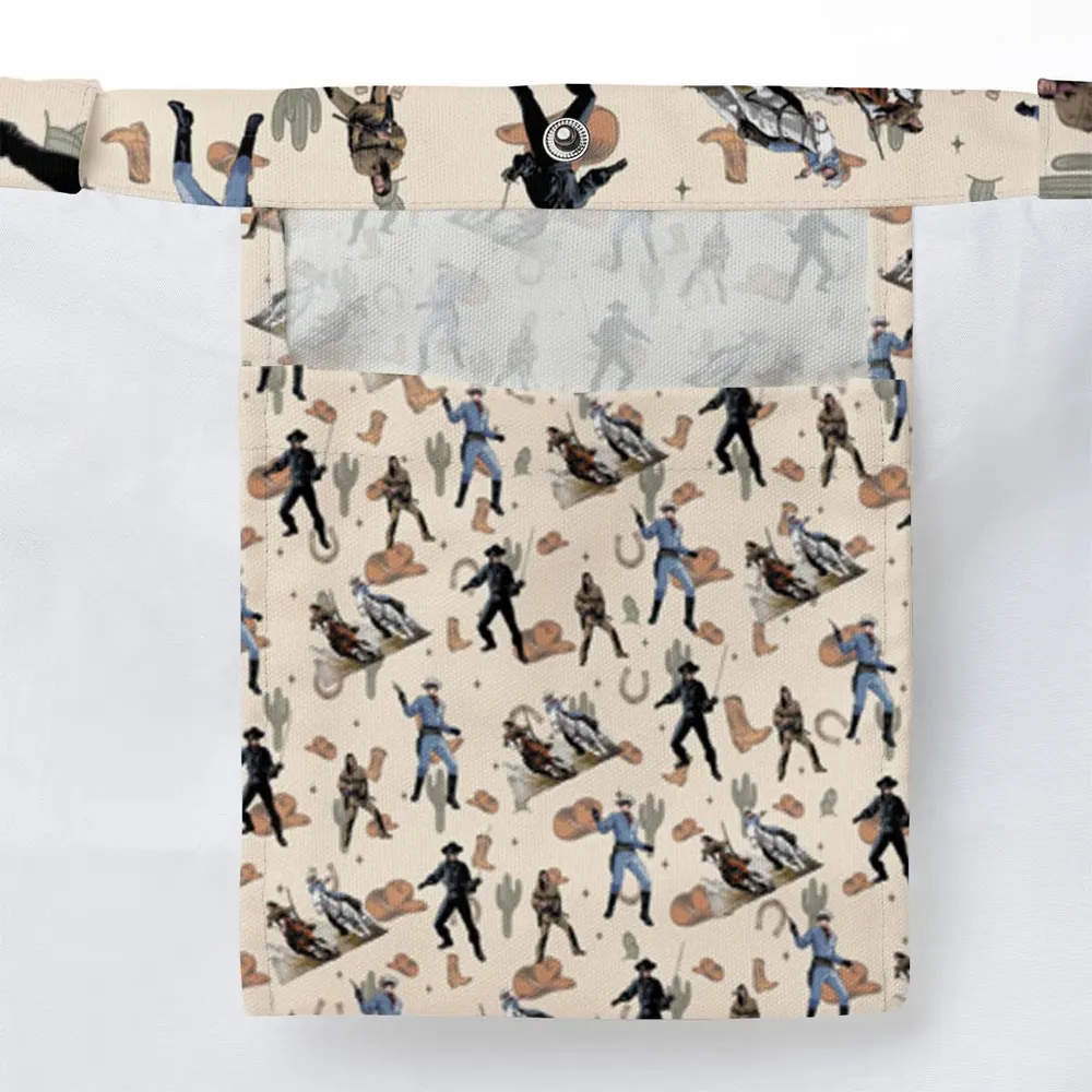 Old Western The Lone Ranger Zorro Tarzan Large Tote Bag - 3