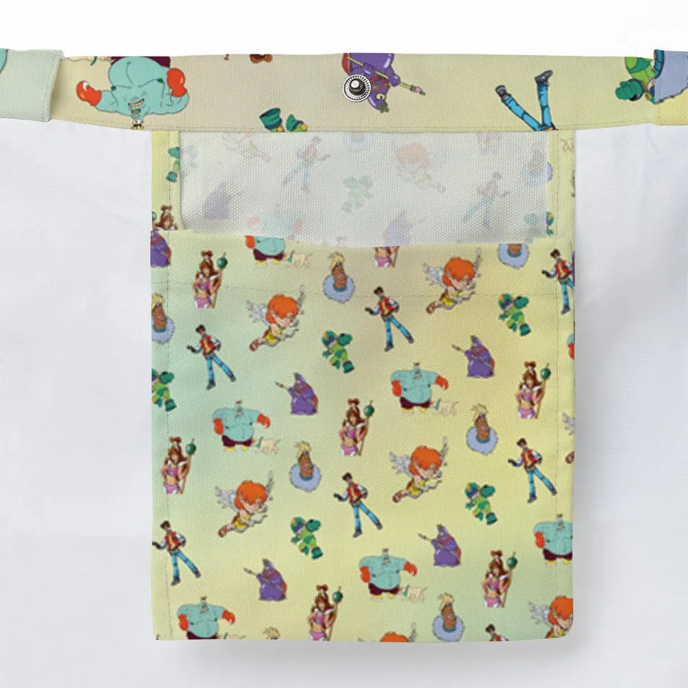 80s Captain N: The Game Master Characters Large Tote Bag - 3