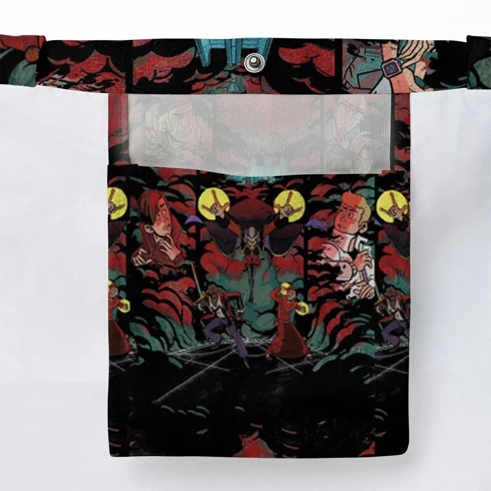 The Chaotic World The Venture Bros Large Tote Bag - 3