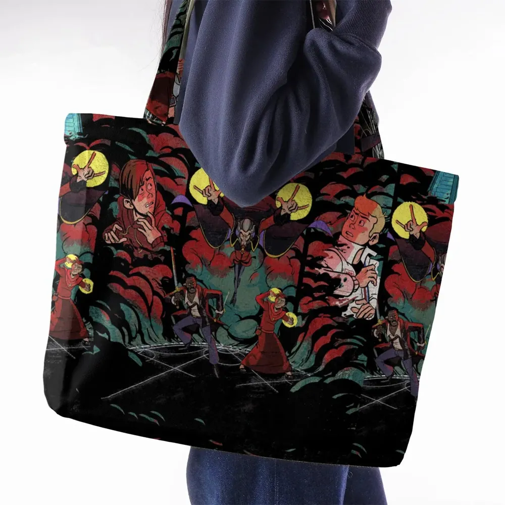 The Chaotic World The Venture Bros Large Tote Bag - 2