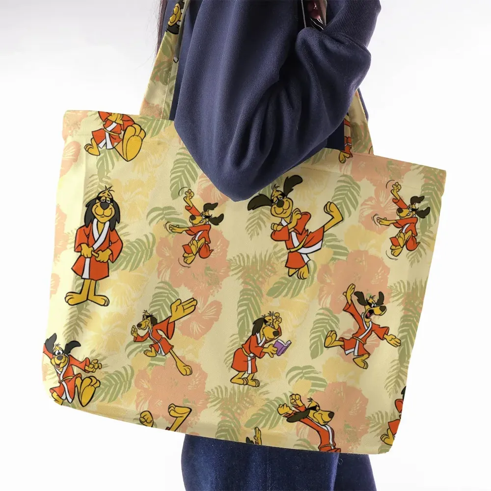 Kung Fu Dog Hong Kong Phooey Large Tote Bag - 2