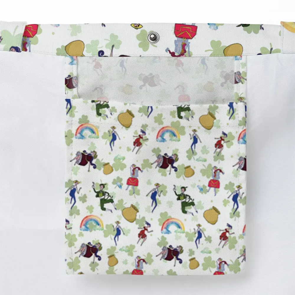 Irish Movie Finian’s Rainbow Characters Large Tote Bag - 3