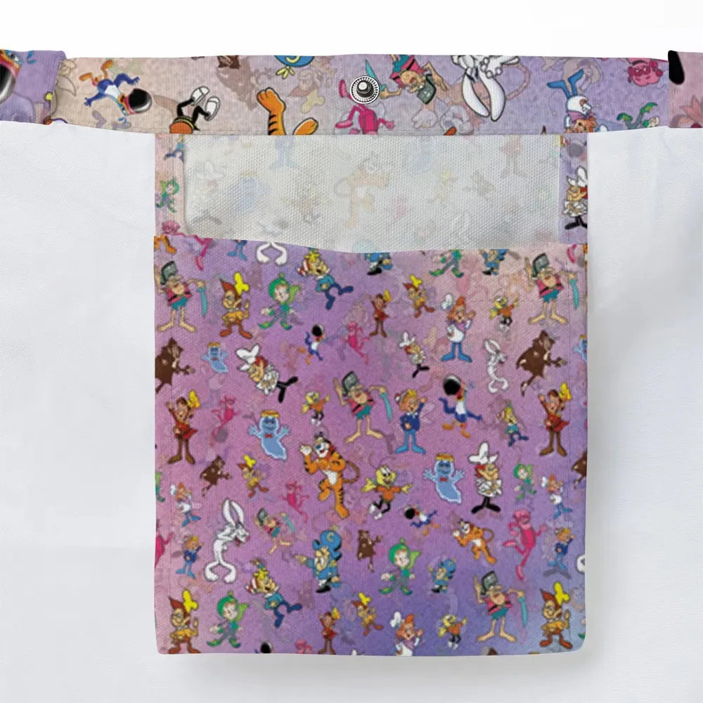80s 90s Commercial Cereal Mascots Large Tote Bag - 3