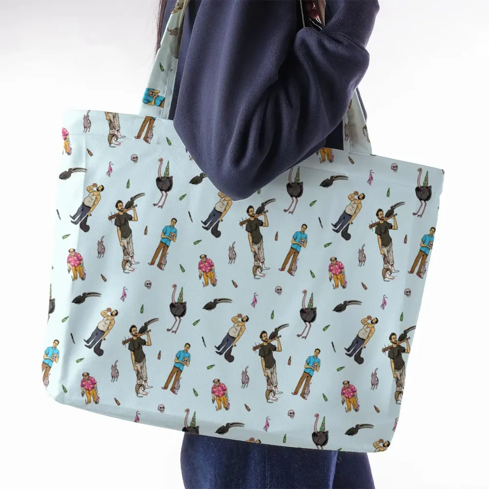 Count Duckula Characters Large Tote Bag - 2