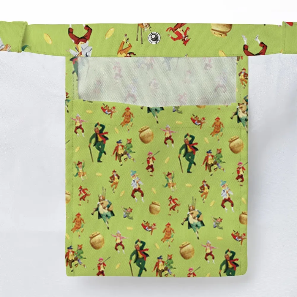 Irish Movie Darby O'Gill Characters Large Tote Bag - 3