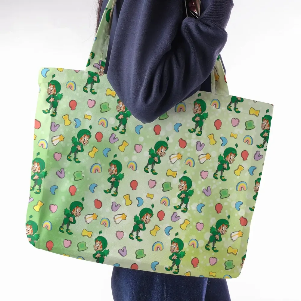 Lucky the Leprechaun Cereal Large Tote Bag - 2