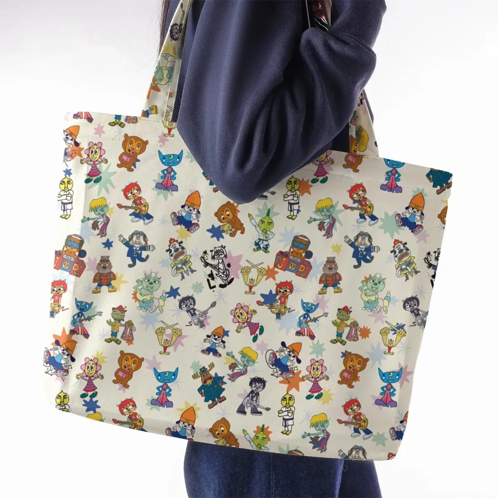 Parappa the Rapper Characters Large Tote Bag - 2