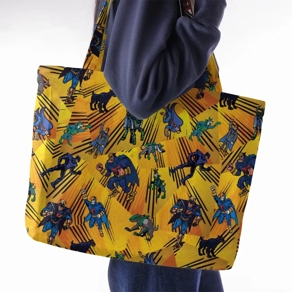 Blue Falcon and Dynomutt Large Tote Bag - 2