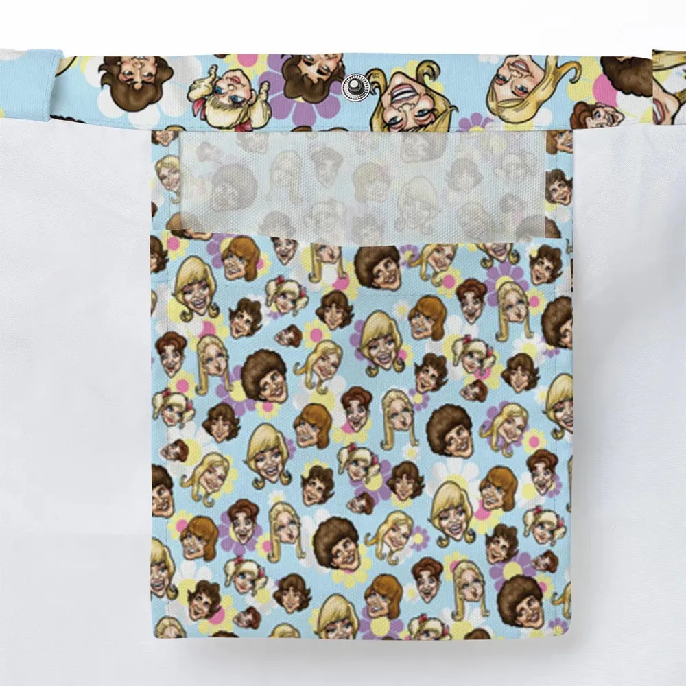Retro TV The Brady Bunch Characters Large Tote Bag - 3