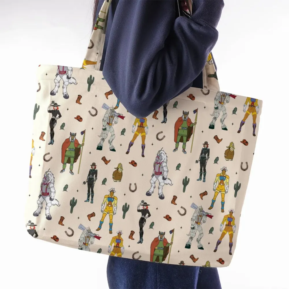Western Bravestarr Characters Large Tote Bag - 2