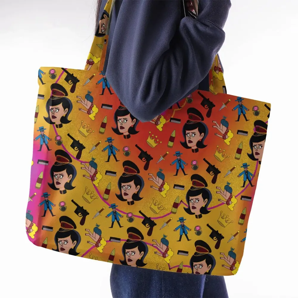 Dr. Girlfriend The Venture Bros Large Tote Bag - 2