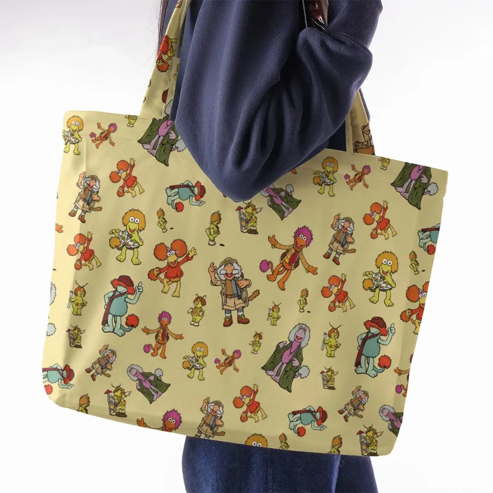 Fraggle Rock Characters Large Tote Bag - 2