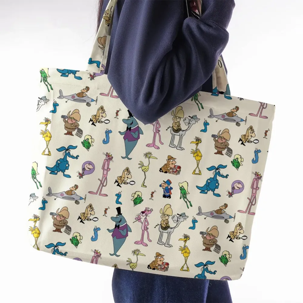 Just happens to be Pink Panther Large Tote Bag - 2