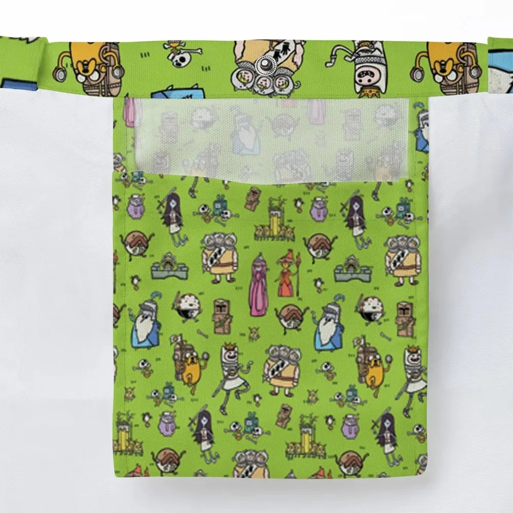 Finn Holy Adventure Adventure Time and Monty Python and the Holy Grail Large Tote Bag - 3