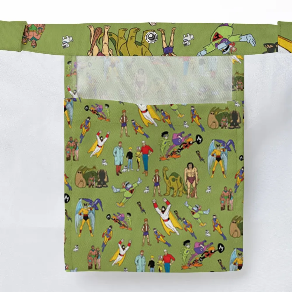 60s Vintage Characters Large Tote Bag - 3