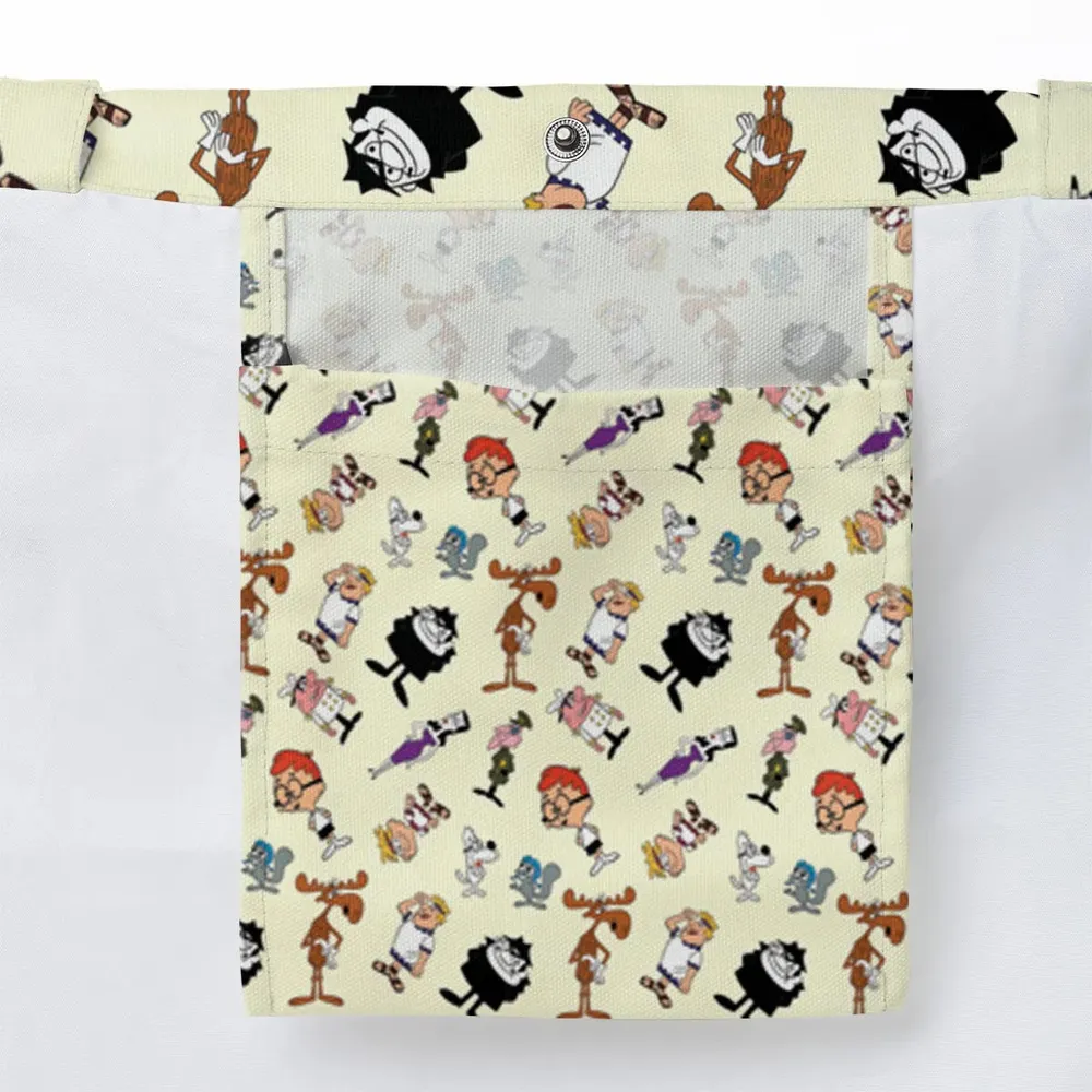 60s The Adventures Of Rocky And Bullwinkle and Friends Large Tote Bag - 3