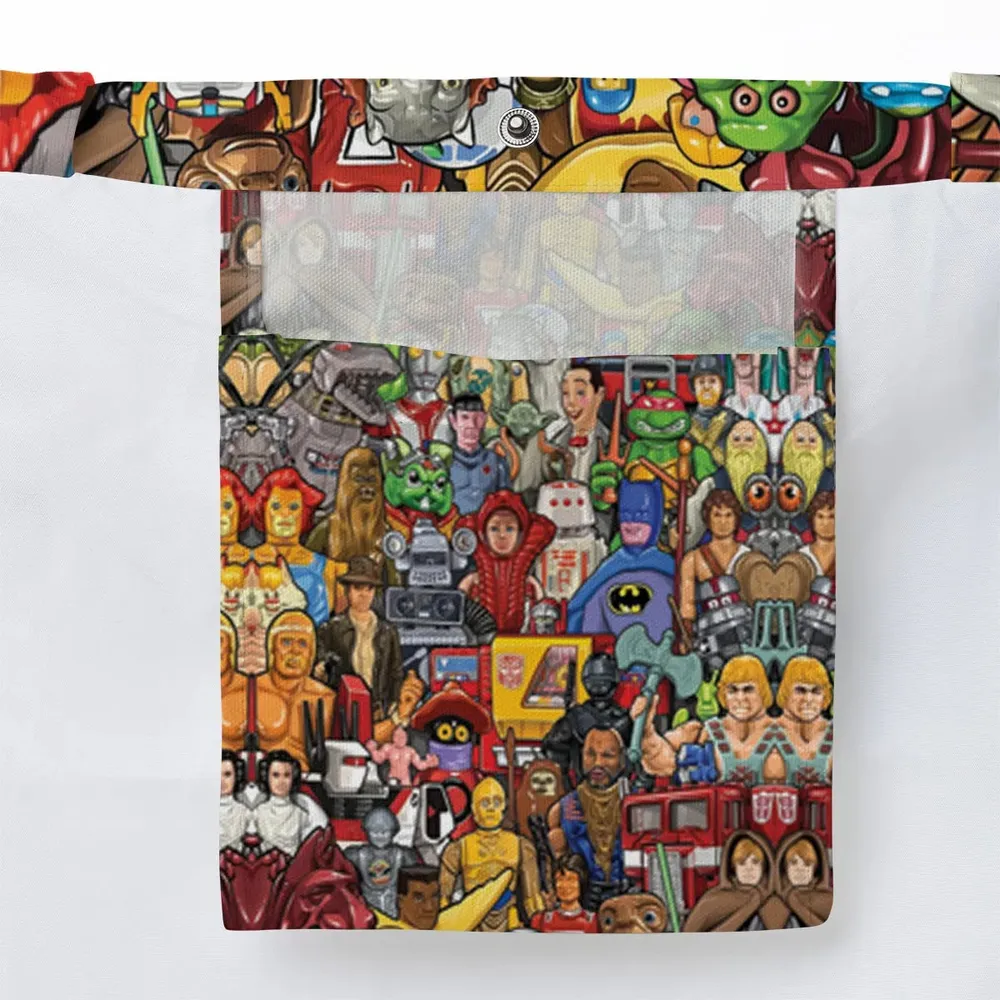 The Best Obscure 80s Toy Lines Large Tote Bag - 3