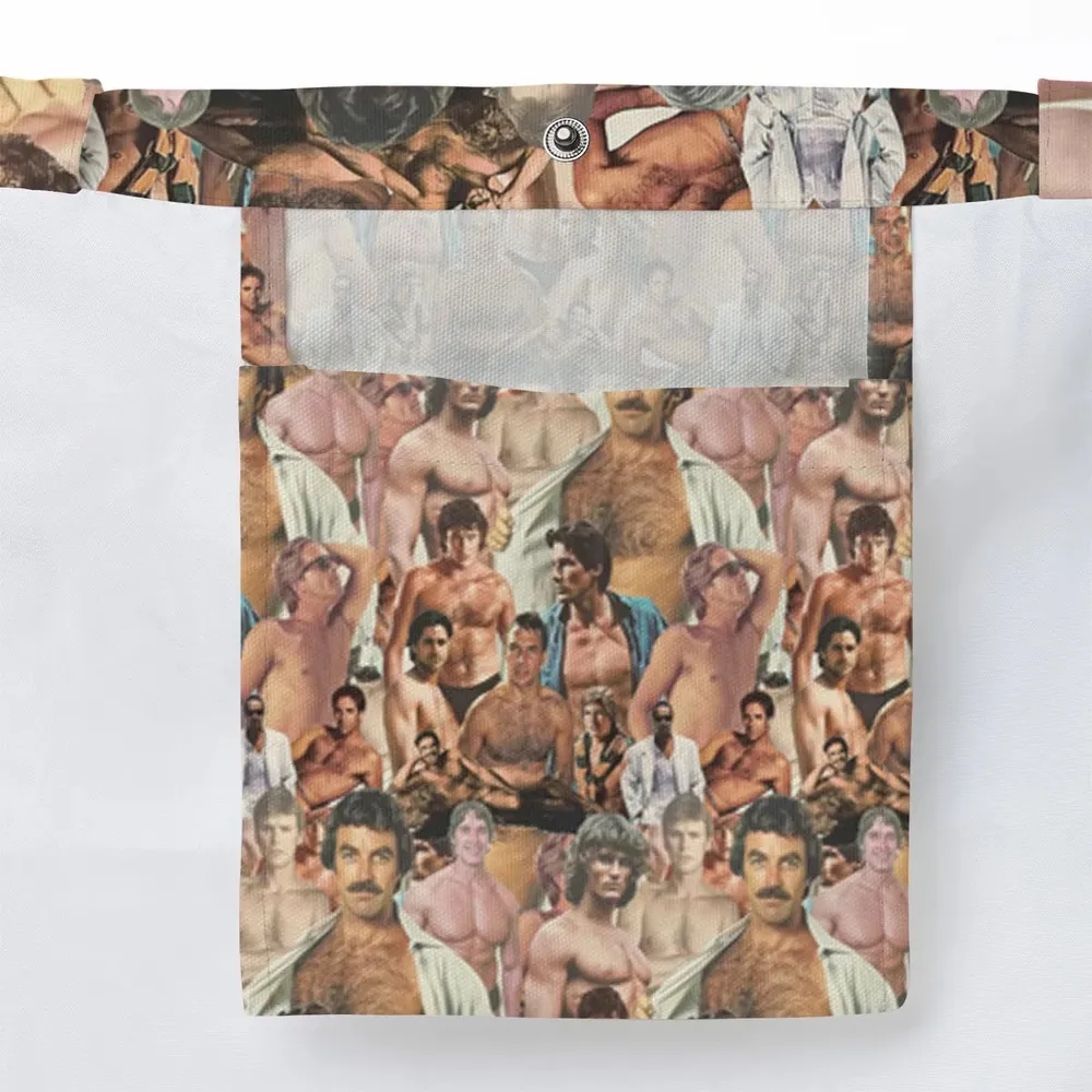 Vintage Hunks of The 80s Large Tote Bag - 3