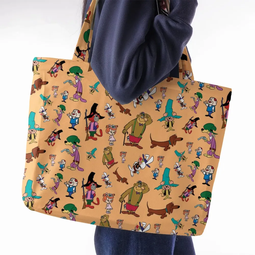 The Magilla Gorilla Show Characters Large Tote Bag - 2