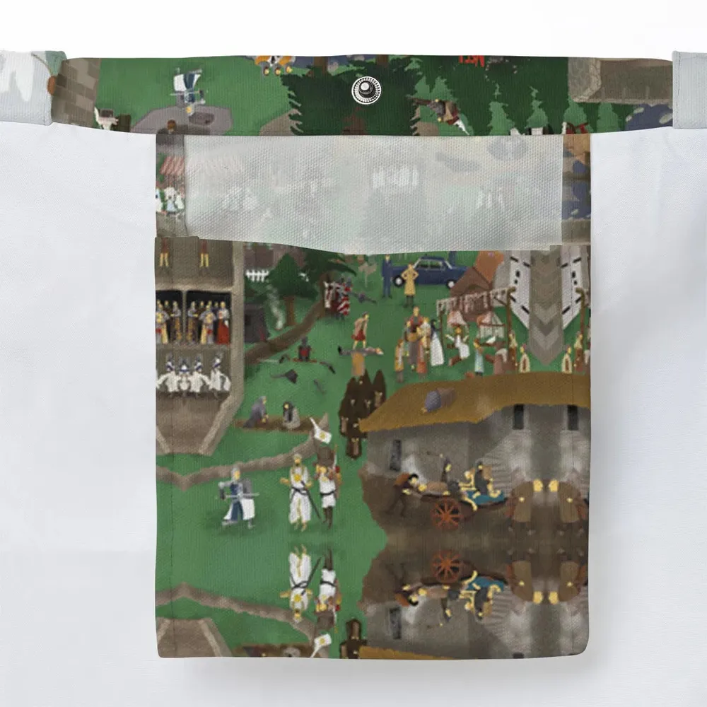England 932 A.D Monty Python and The Holy Grail Large Tote Bag - 3