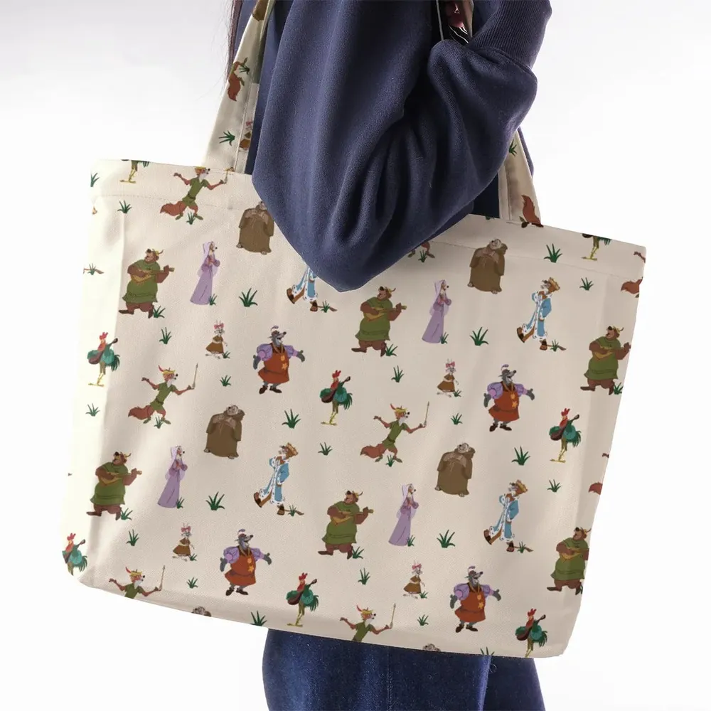 Oo-de-lally Robin Hood Characters Large Tote Bag - 2
